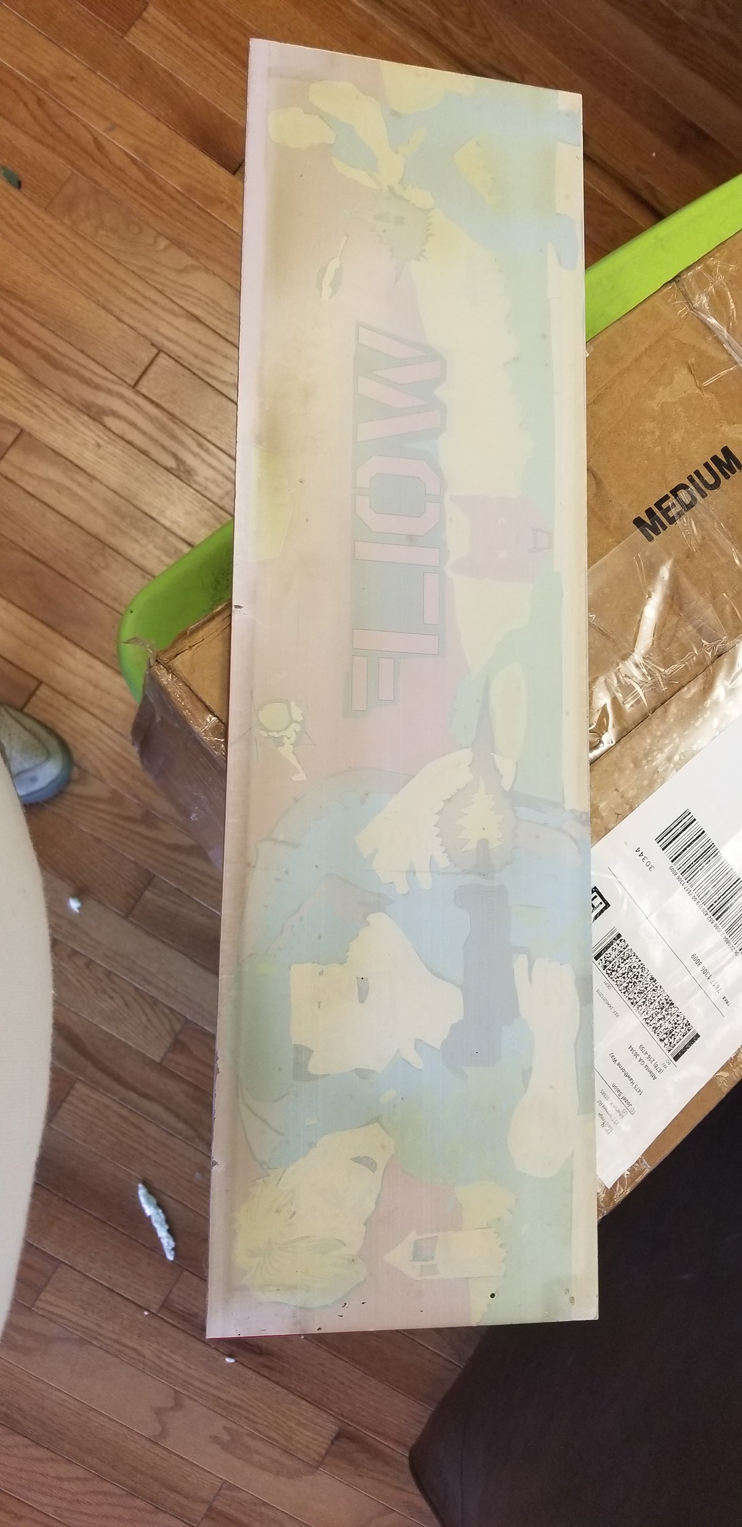 Operation Wolf Marquee - Original cabinet