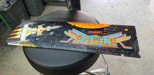 Marquee - Eagle Arcade by Centuri - Original Marquee - Used